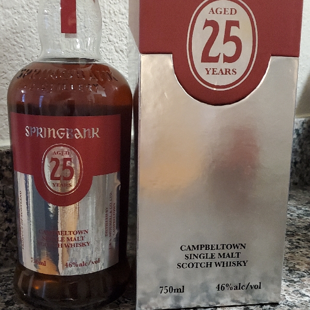 Springbank 25 year 2021 edition