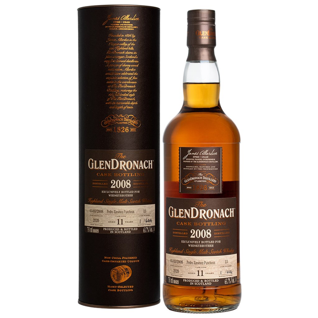 GLENDRONACH 11 YEAR OLD PX CASK WB