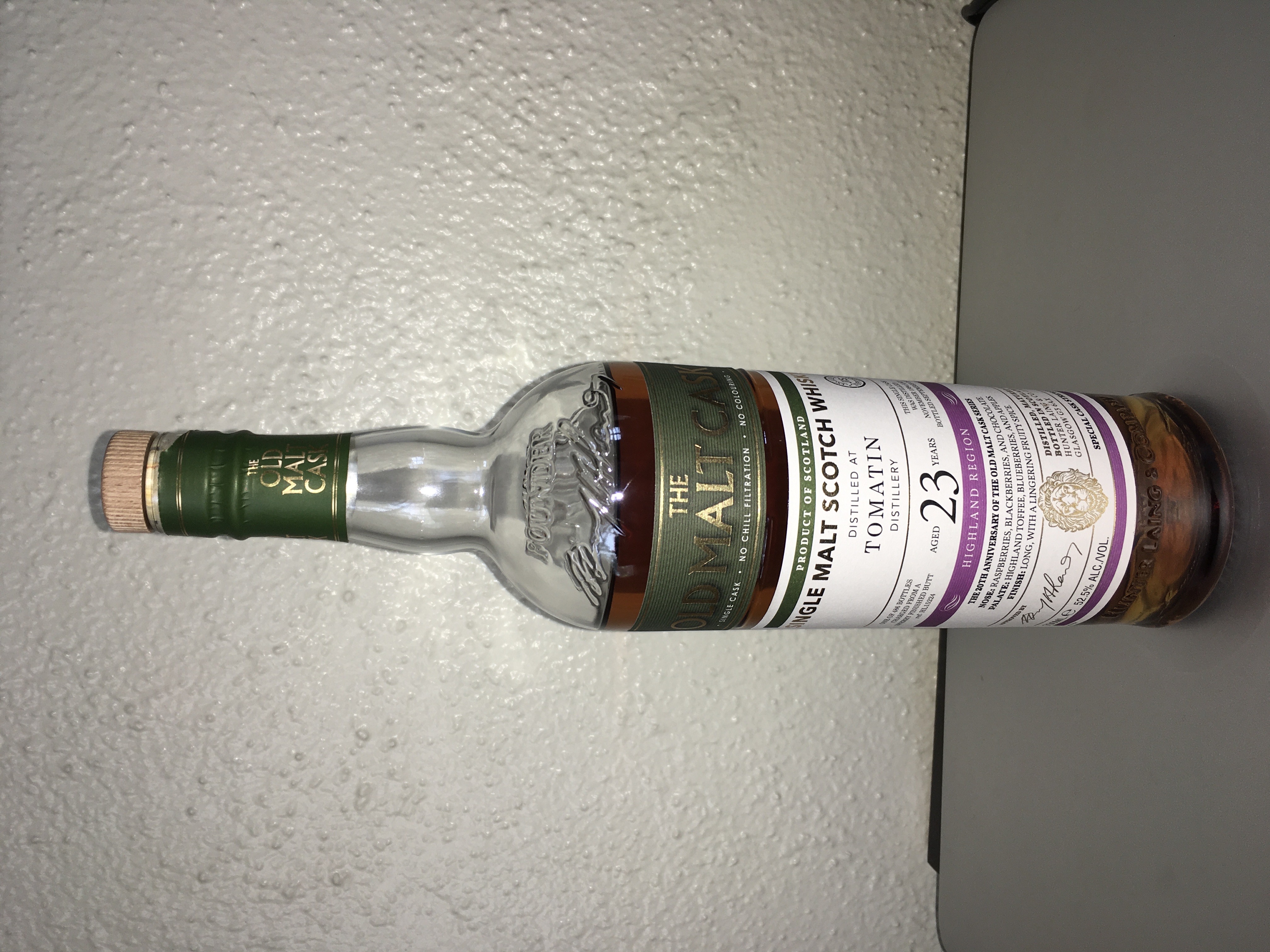 Tomatin 23 Year Old Malt Cask (Hunter Laing)