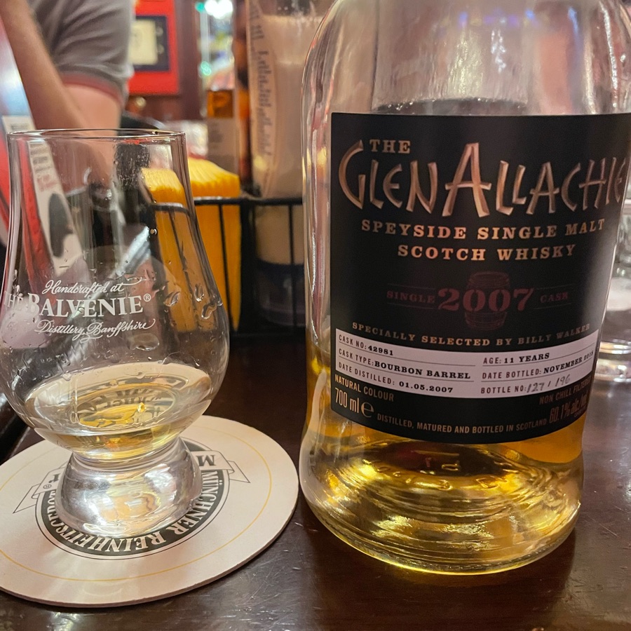Glenallachie 2007 11y cask#42981