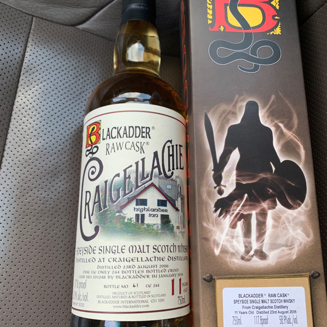 Craigellachie Raw Cask Blackadder 11