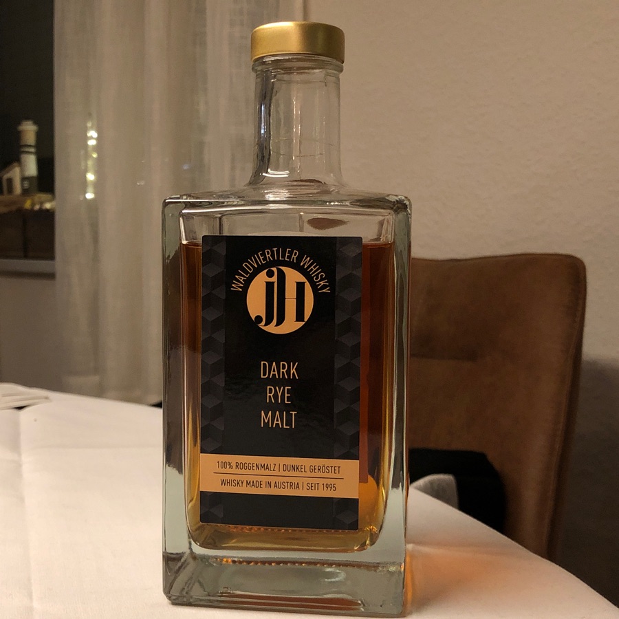 Waldviertler Whisky J.H. Dark Rye Malt