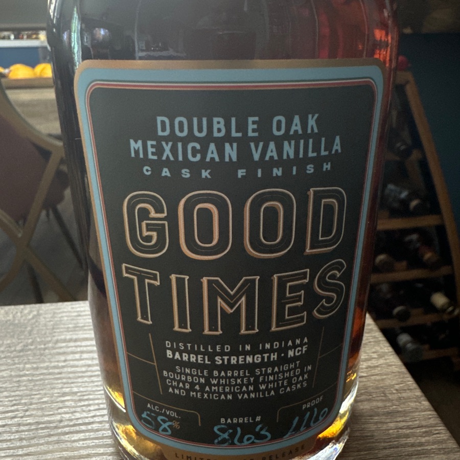 Good Times Double Oak (Mexican Vanilla cask)