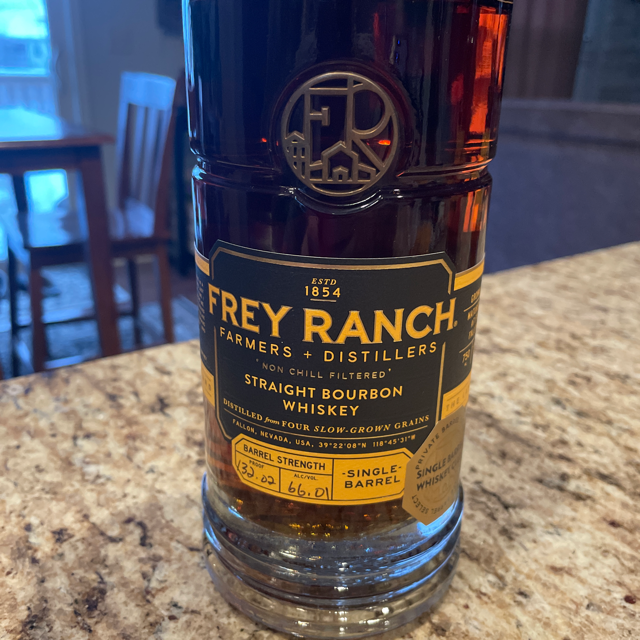Frey Ranch Barrel Strength SiB Straight Bourbon (SBWC 2022)