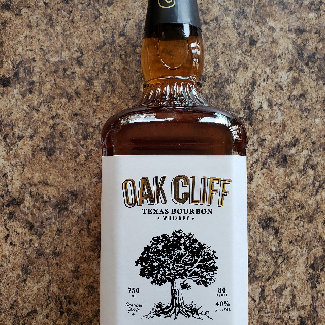Oak Cliff Texas Bourbon Whiskey
