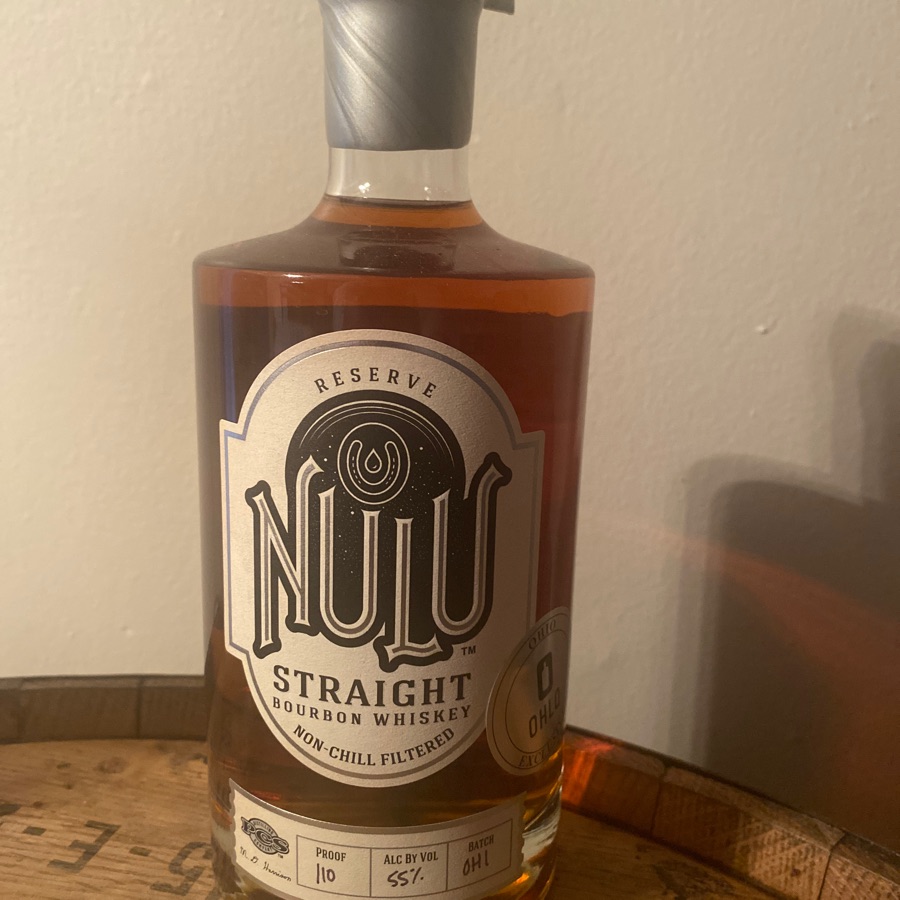 Nulu Reserve Straight Bourbon Whiskey OHLQ Exclusive Batch OH1