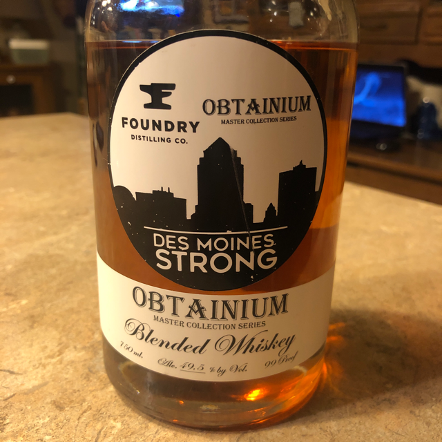 Foundry Distilling Company Des Moines Strong
