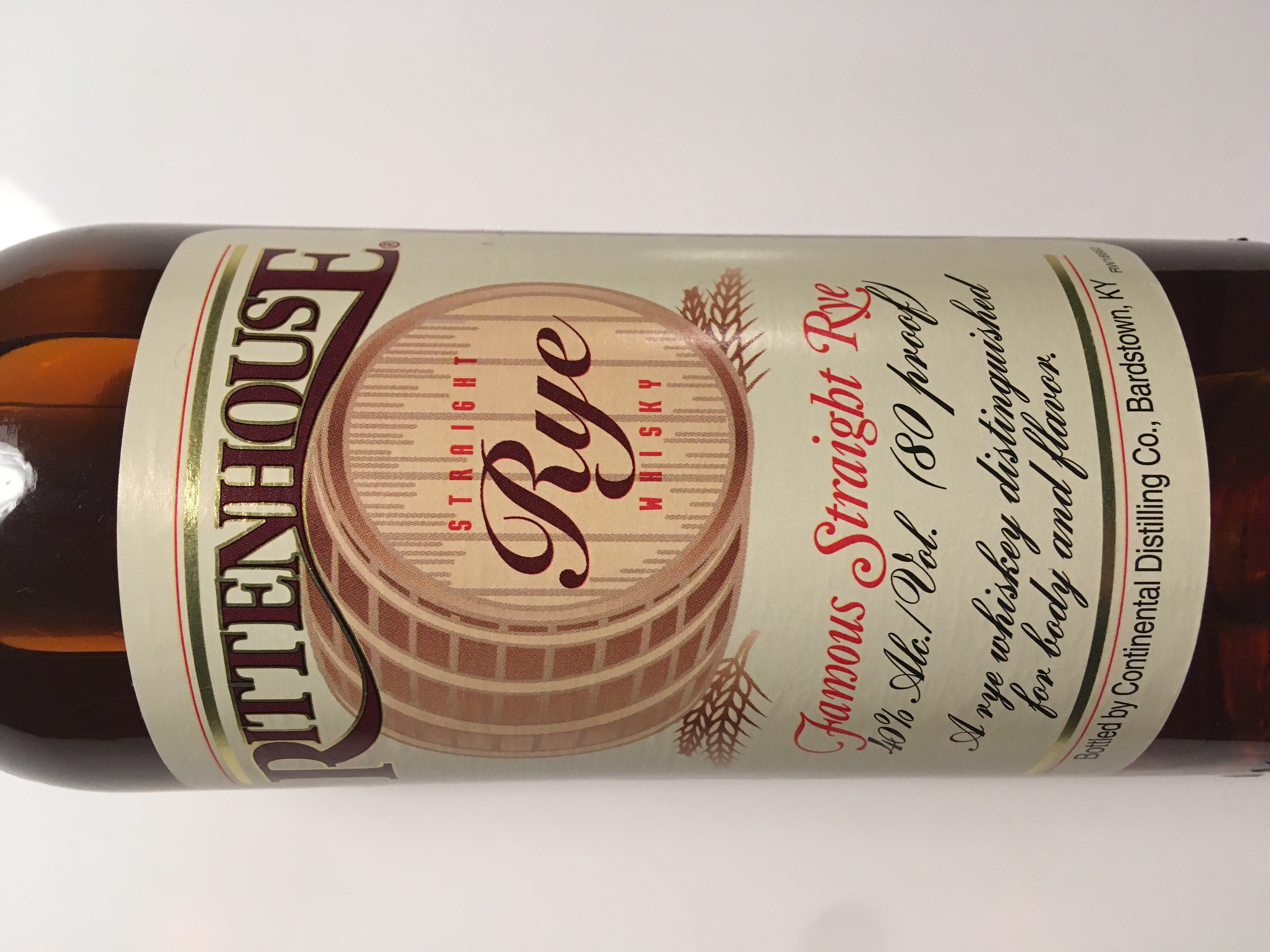 Rittenhouse Famous Straight Rye 80 Proof