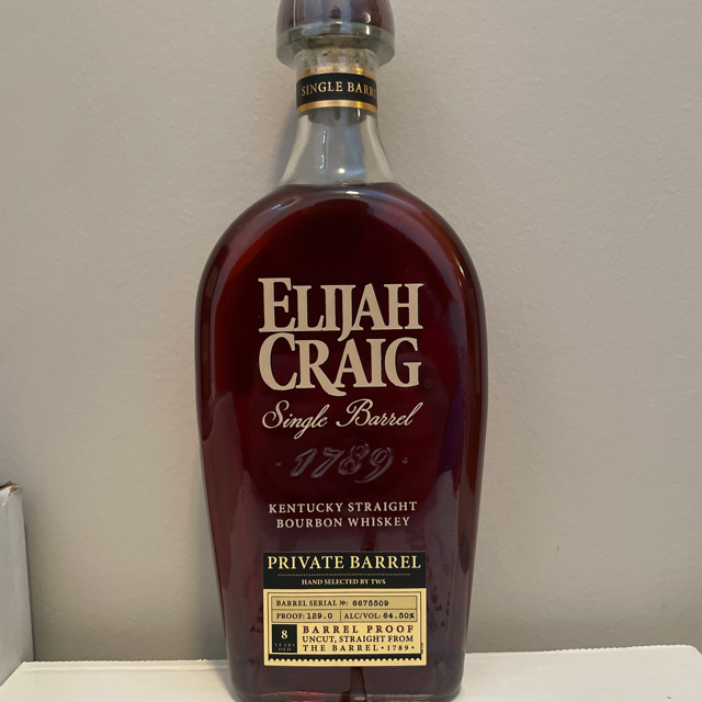 Elijah Craig Barrel Proof Single Barrel (TWS-The NeverEnding Pick)
