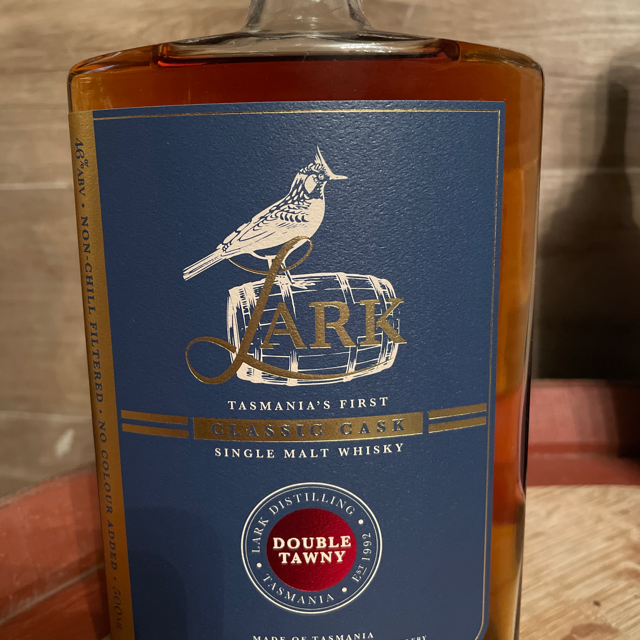 Lark Single Malt Whisky Double Tawny