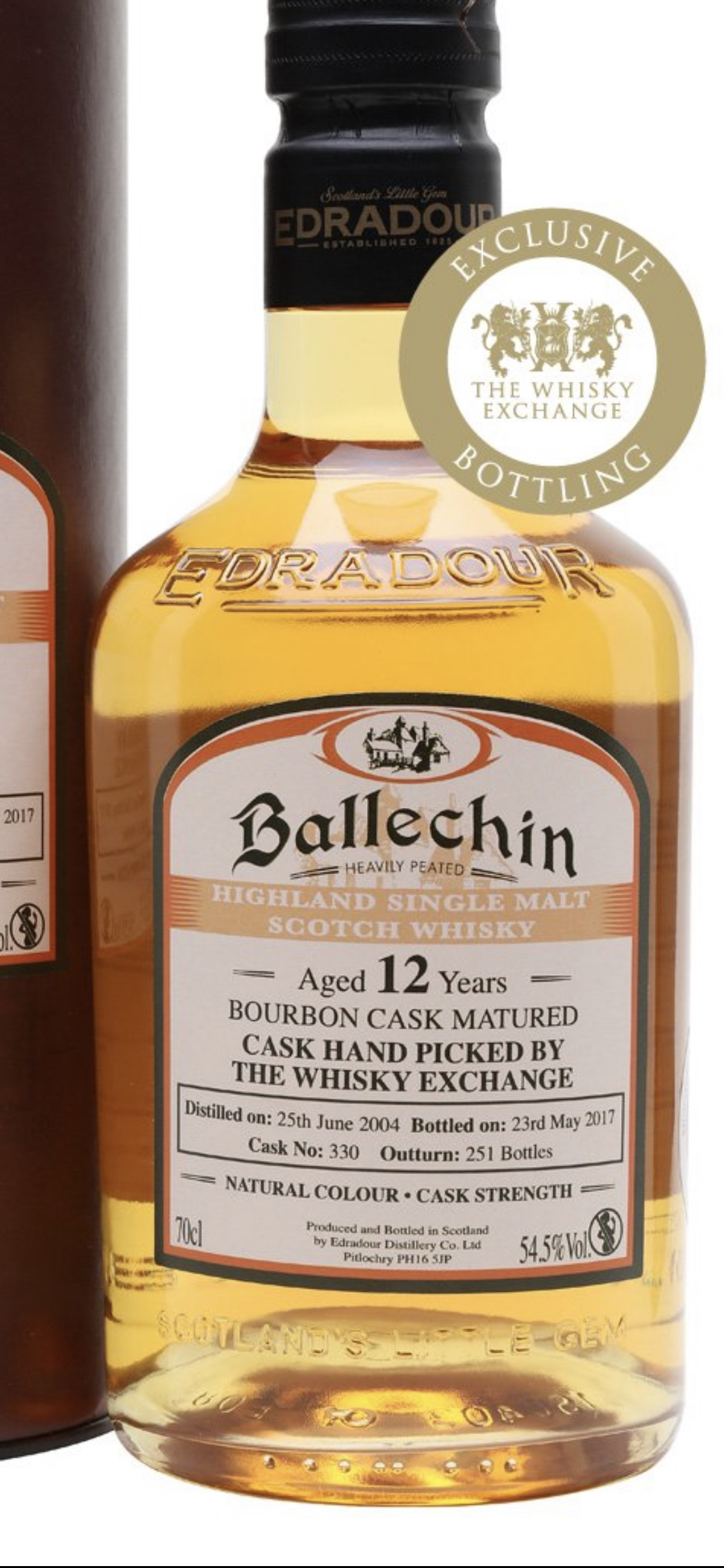 Ballechin 12 Year Bourbon Cask Matured