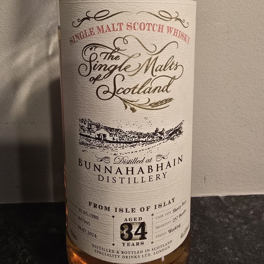 Bunnahabhain 34