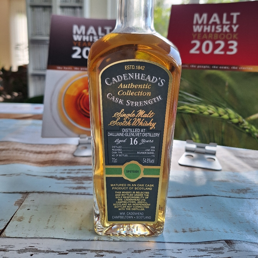 cadenhead's cask strength dailuaine 16