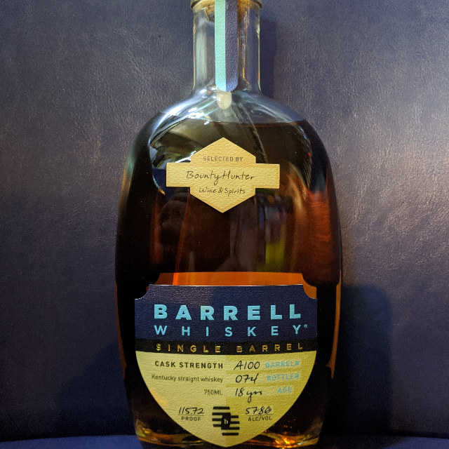 Barrell Whiskey Single Barrel A110
