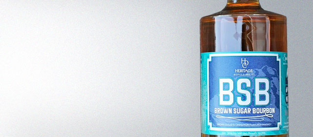Heritage Distilling Co. BSB Baseball Label