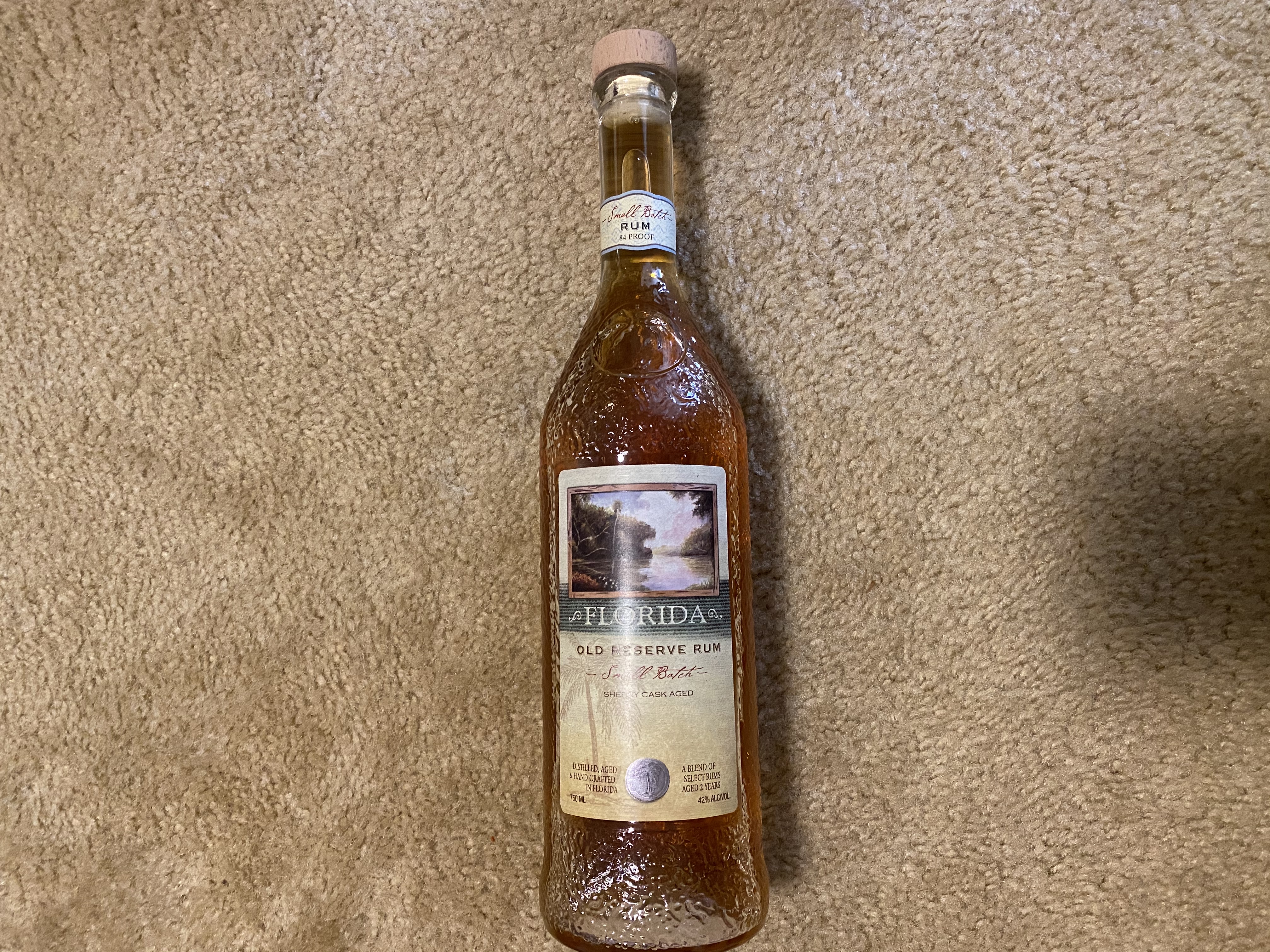 Florida Old Reserve Rum Small Batch
