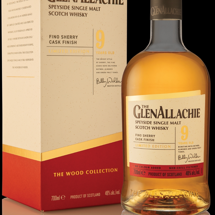 GlenAllachie Fino Sherry Cask Finish 9 Years Old