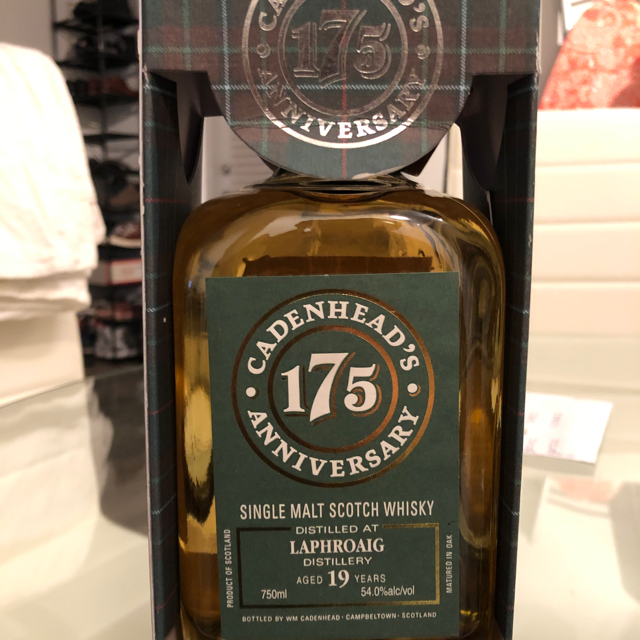 Laphroaig 19 years Cadenhead 175 Anniversary