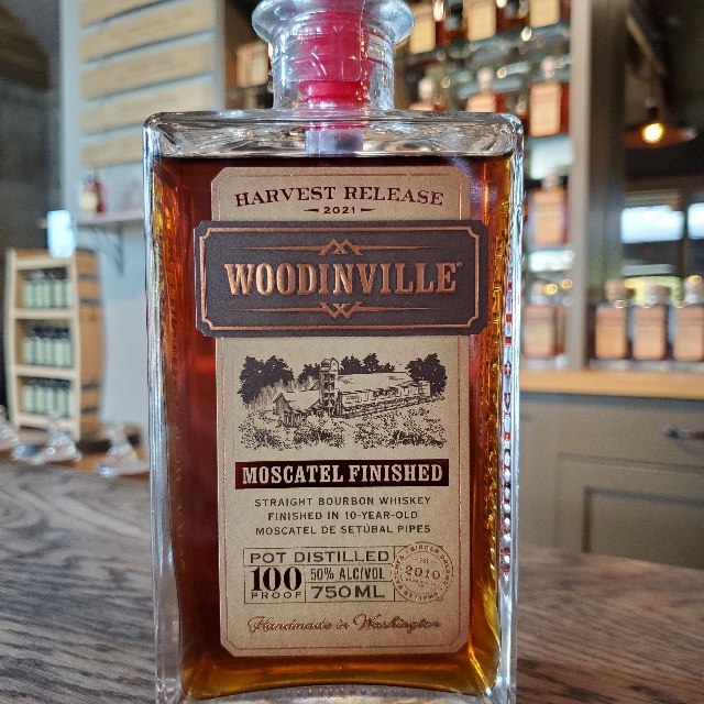 Woodinville Bourbon Moscatel Cask Finish (2021 Harvest Release)