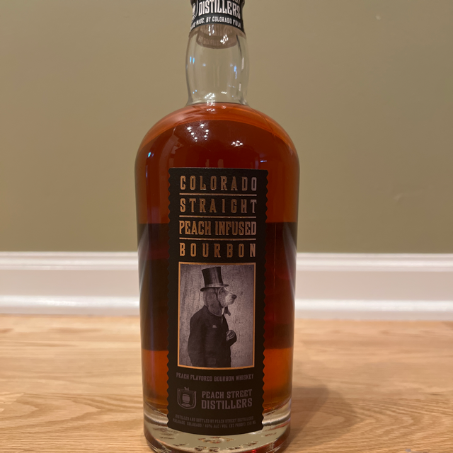 Colorado Straight Peach Infused Bourbon
