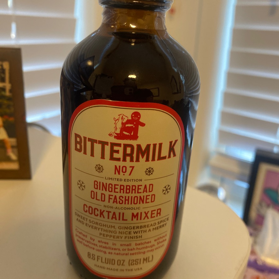 Bittermilk Gingerbread Cocktail Mixer