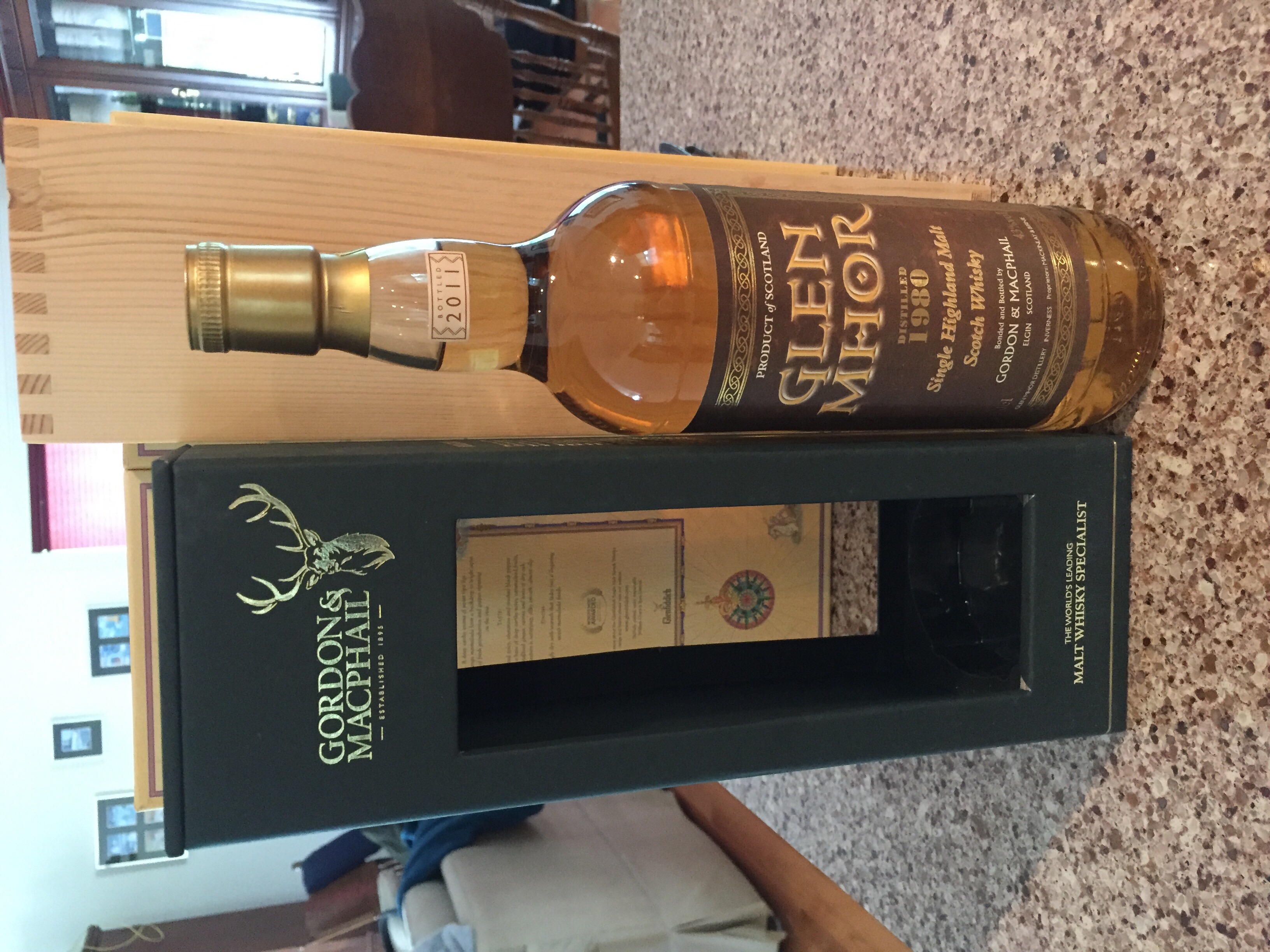 Glen Mhor 1980 Distillery Labels (Gordon & MacPhail)