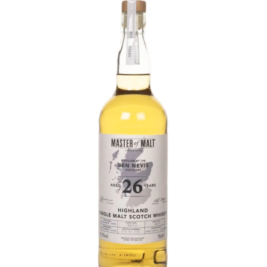 Ben Nevis 26 Year Old 1996 Single Cask (Master of Malt) Whisky