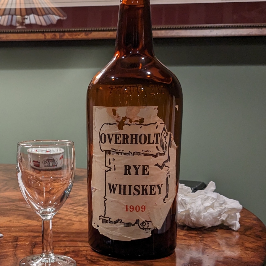 Overholt Rye 1909