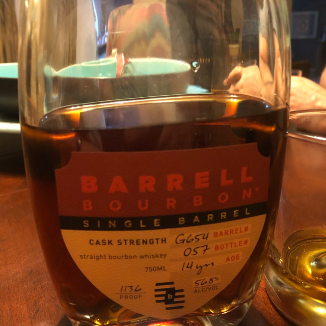 Barrell Bourbon Single Barrel #G654