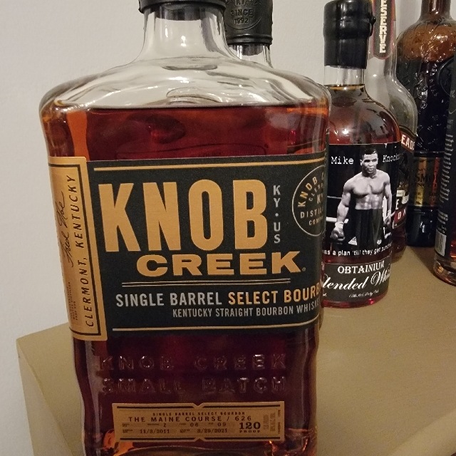 Knob creek single barrel select  (The main course/ 626)