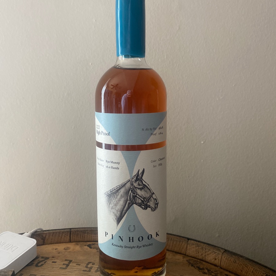 Pinhook Rye Munny 2022 High Proof