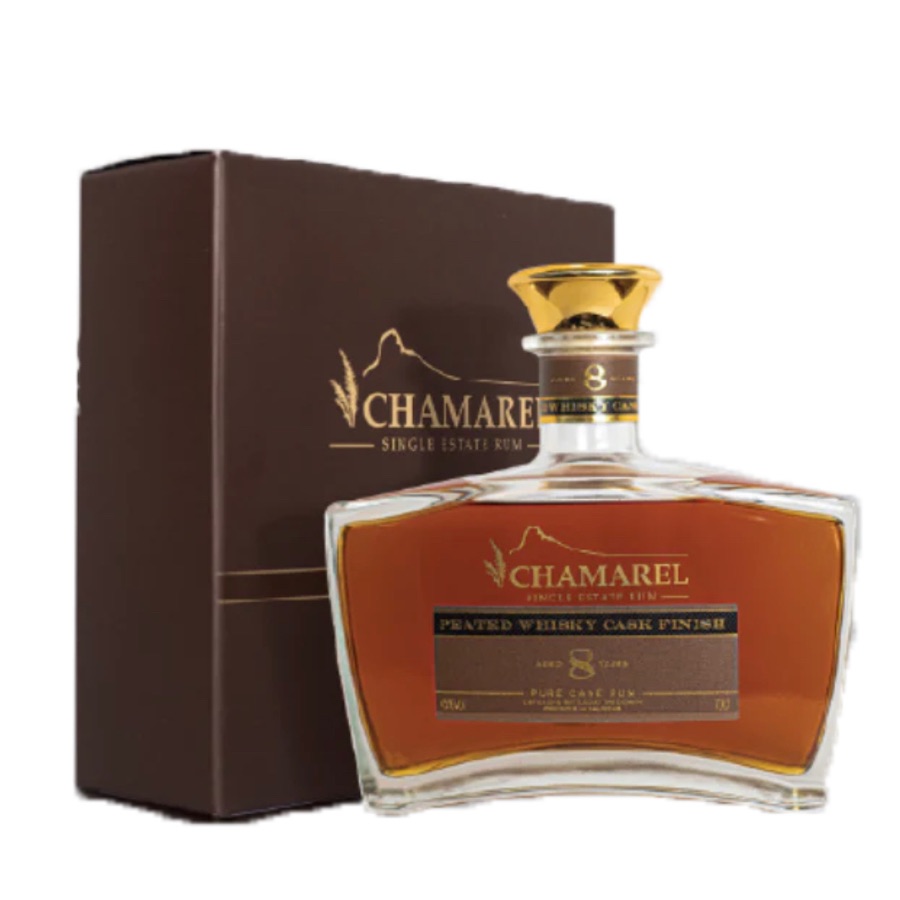 Chamarel Peated Whisky Cask Finish Pure Cane Rum