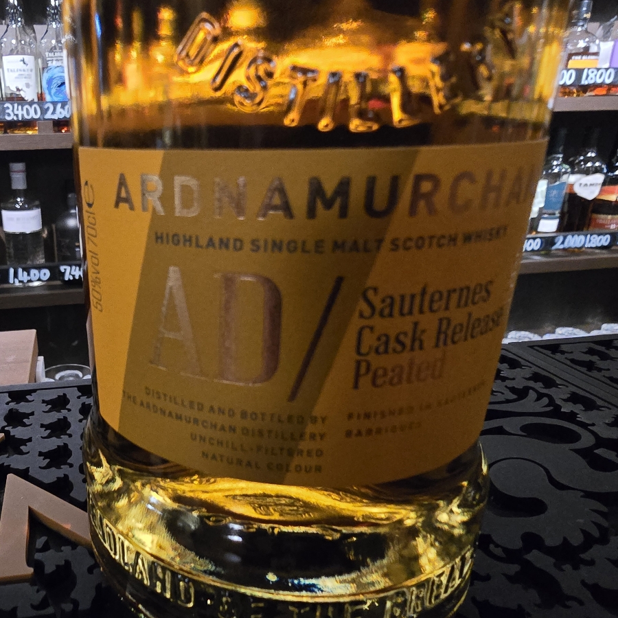 Ardnamurchan AD Sauternes cask release peated