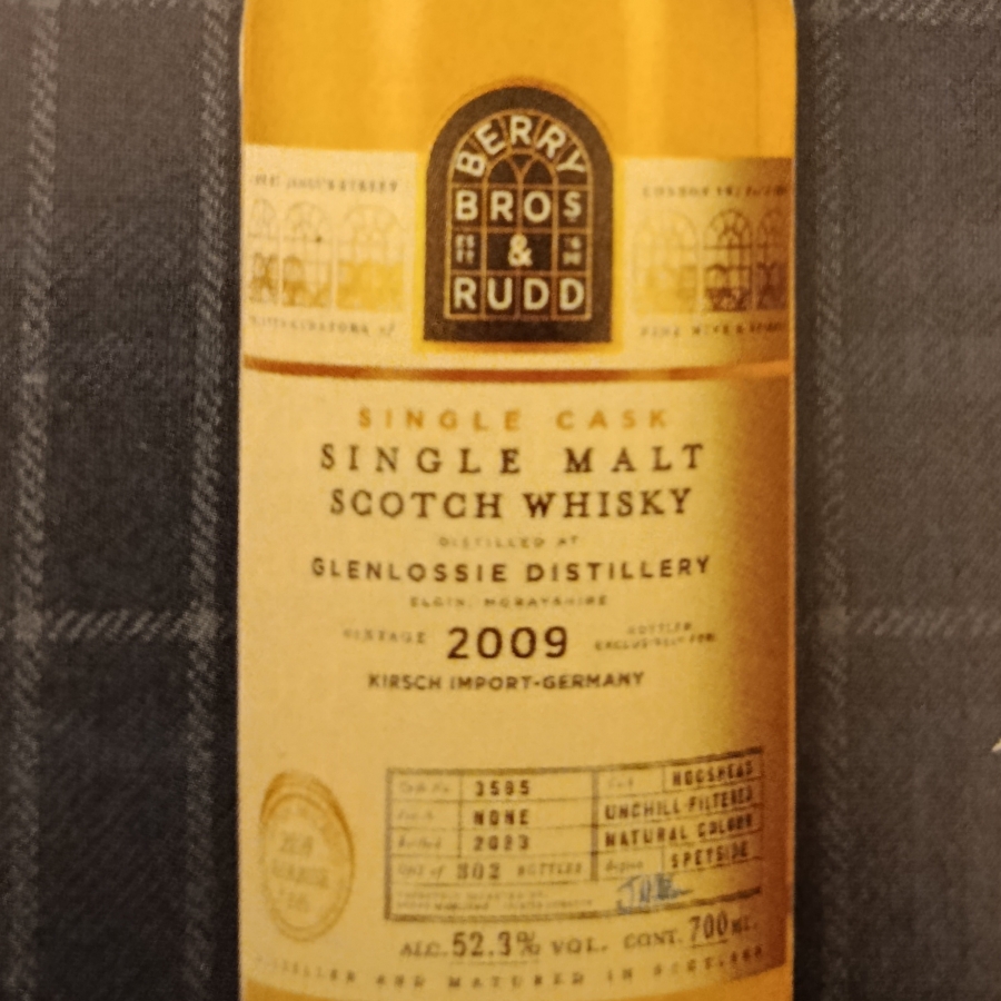 Berry Bros  & Rudd Glenlossie 2009/2023 #3585