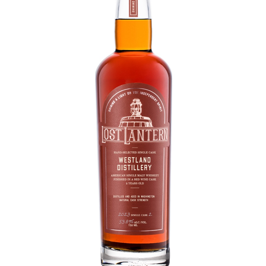 Westland American Single Malt Finished in a Red Wine Cask 2023 Single Cask #2 (Lost Lantern)