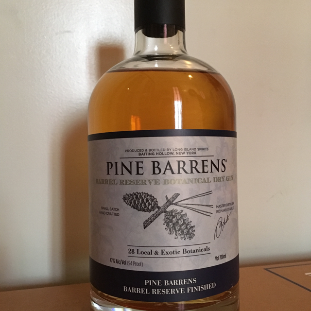 Pine Barrens Barrel Reserve Botanical Dry Gin