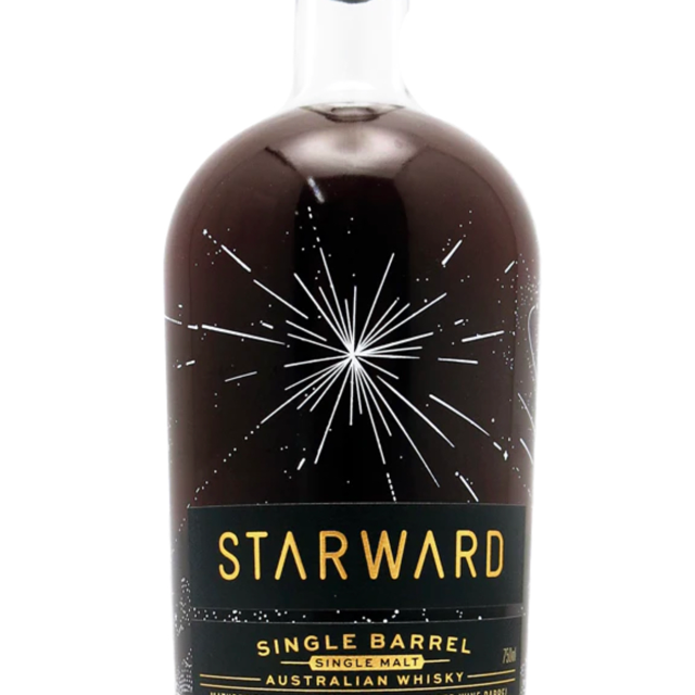 Starward Single Barrel Single Malt Australian Whisky Matured for 3 Years in a French Oak Red Wine Barrel