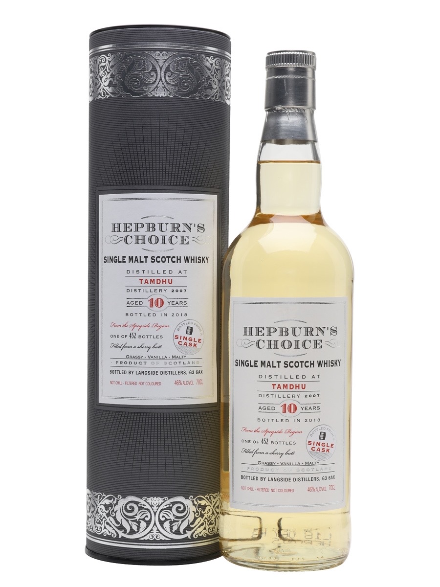 Hepburn's Choice Tamdhu 2007/ 10 Years