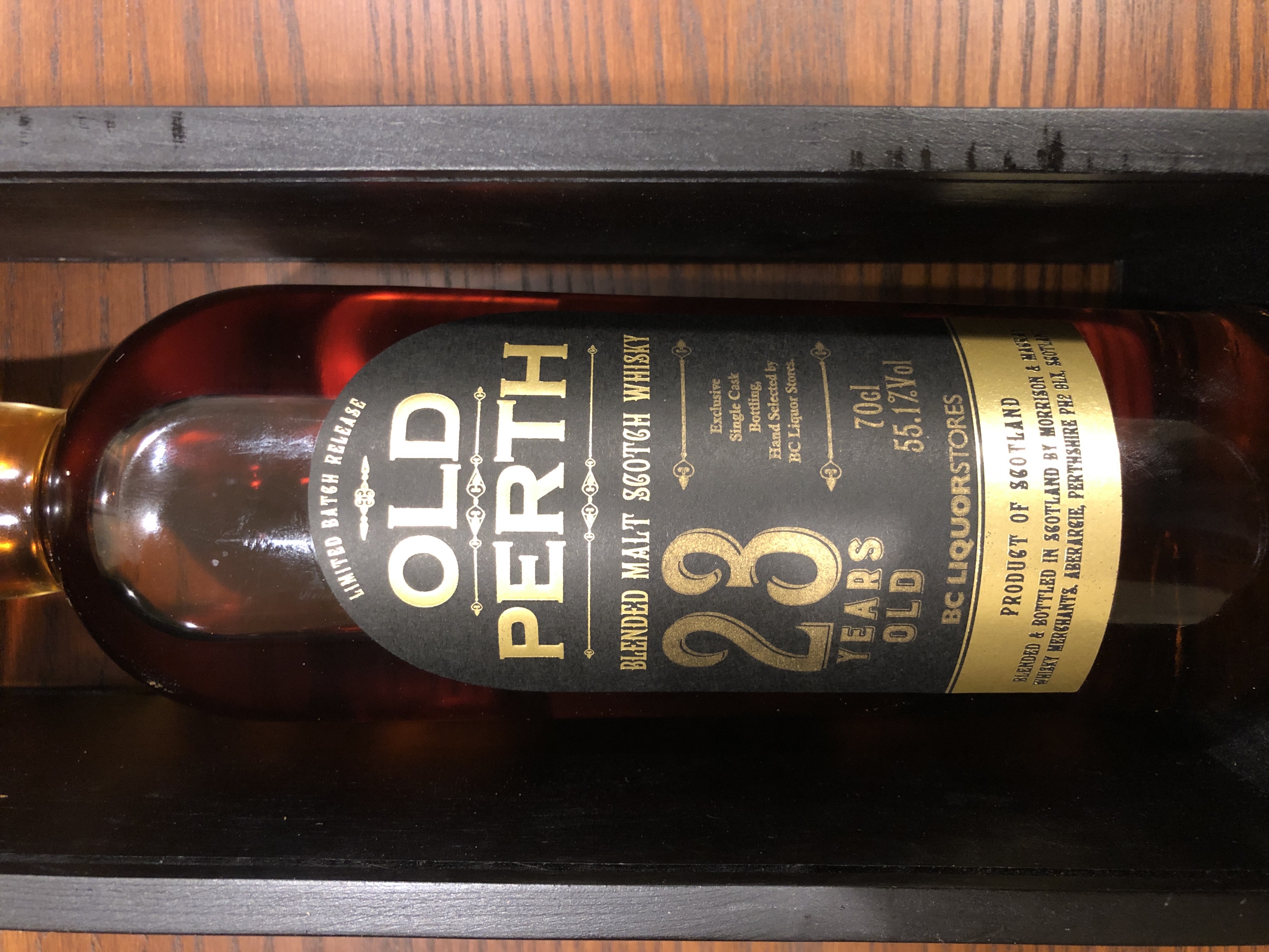 Old Perth 23 Year Blended Malt (BC Liquor Stores)