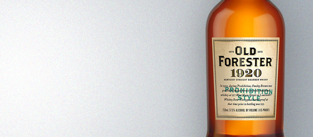 Old Forester 1920 Prohibition Style