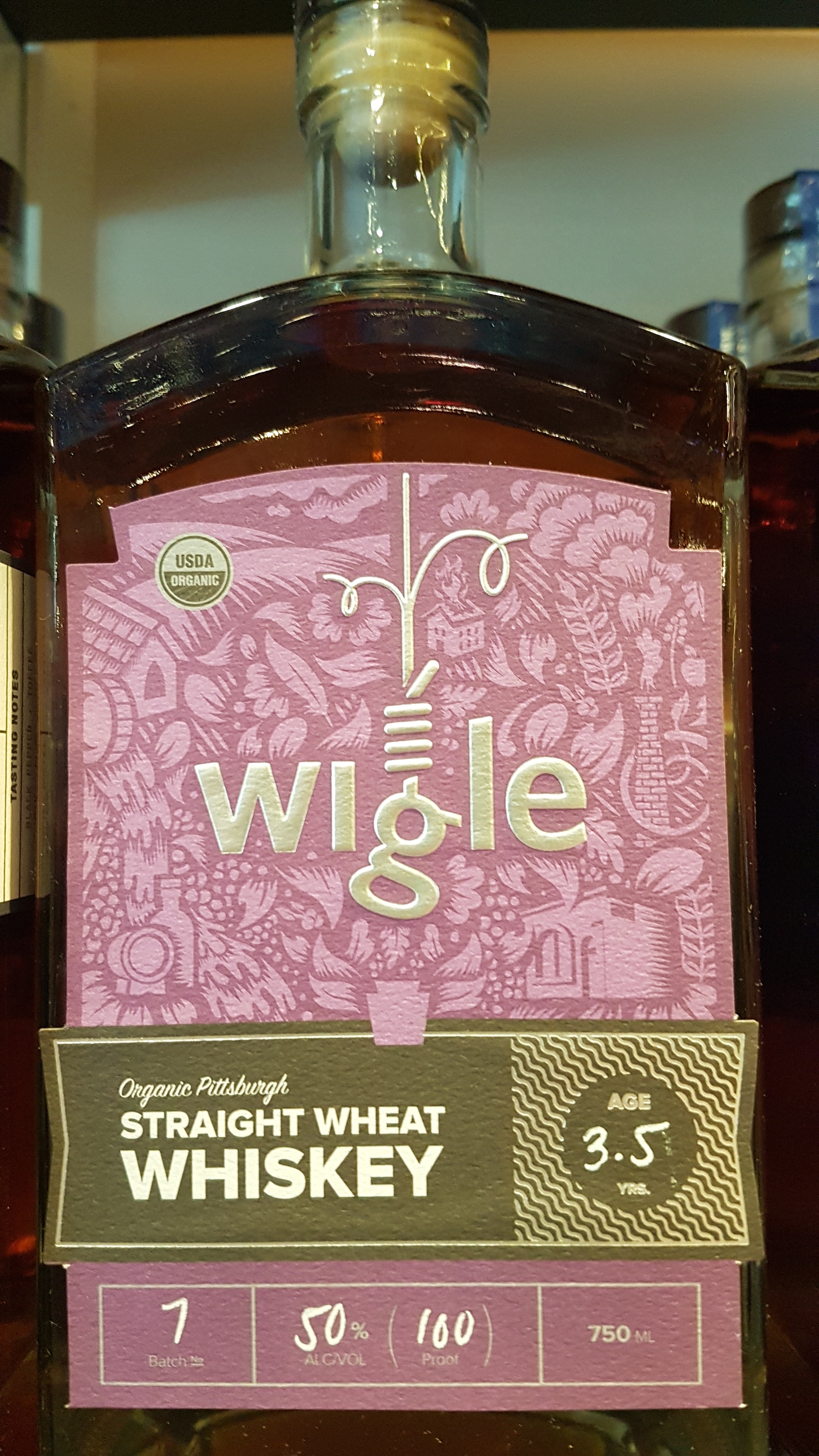 Wigle Single Barrel Straight Wheat