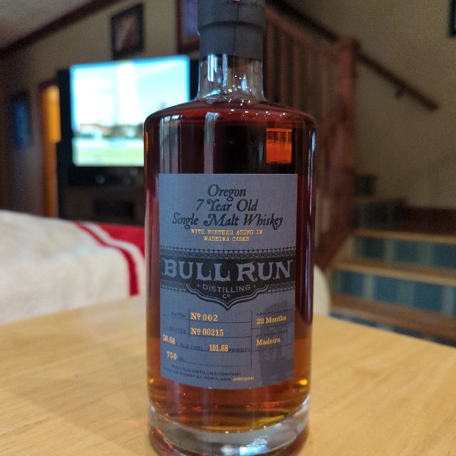 Bull Run Oregon 7 Year Old Single Malt