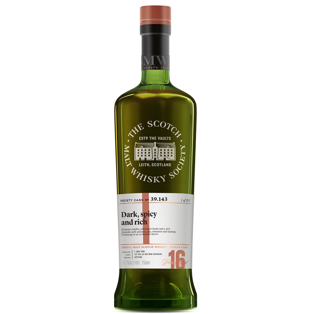 Dark, spicy and rich 39.143 (SMWS)