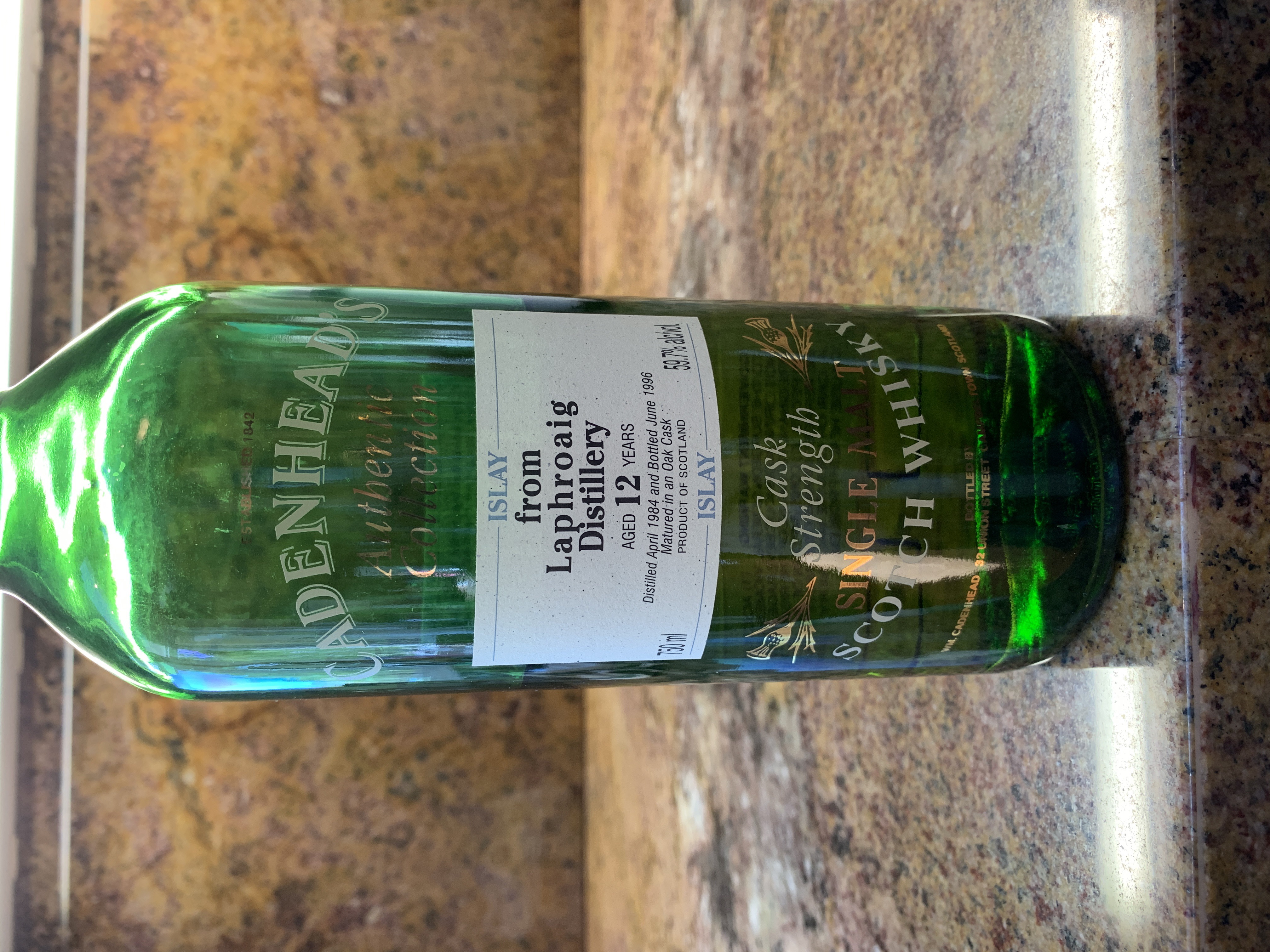 Laphroaig 1984 12 Year Authentic Collection (Cadenhead's)