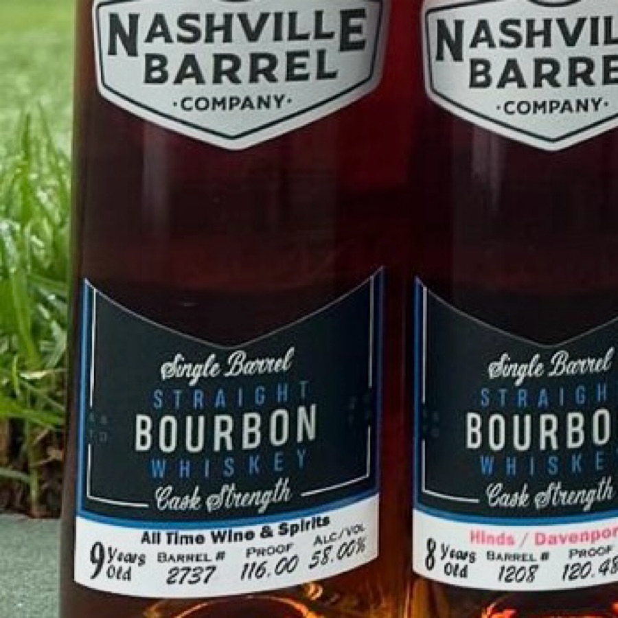 Nashville Barrel Company Single Barrel Bourbon (#2737 All Time Wine and Spirits)