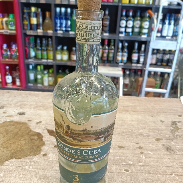 Condo de Cuba - Ron artesanal cubano - 3 años
