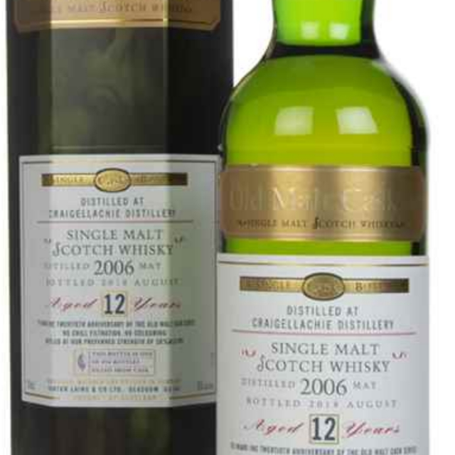 Craigellachie 2006 12 Year Old Malt Cask (Hunter Laing)