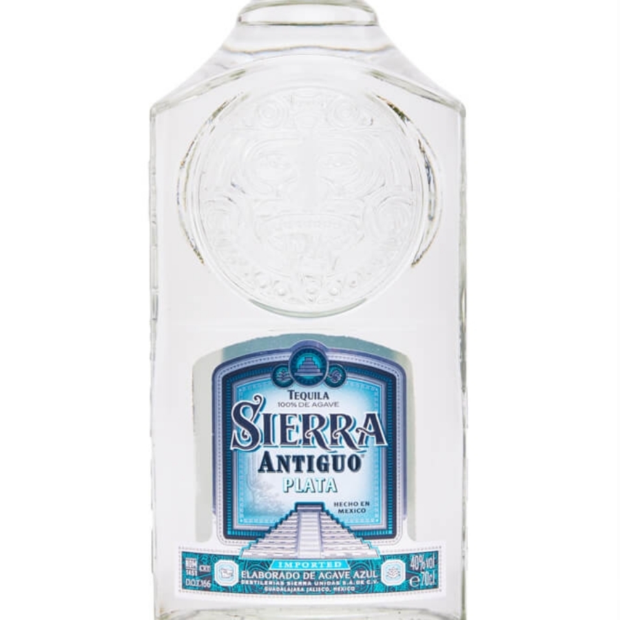Tequila Sierra Antiguo Plata 100% de Agave