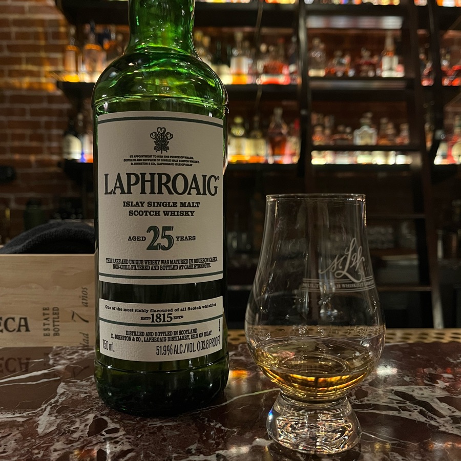 Laphroaig 25yr, 2023 edition