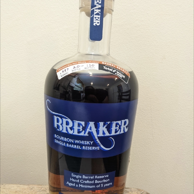Ascendant Spirits Breaker Bourbon Whiskey Single Barrel Reserve